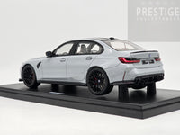 GT Spirit 2024 BMW M3 CS (G80) Brooklyn Grey Metallic GT510 1:18 Model Car - New