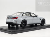 GT Spirit 2024 BMW M3 CS (G80) Brooklyn Grey Metallic GT510 1:18 Model Car - New