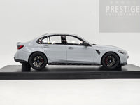 GT Spirit 2024 BMW M3 CS (G80) Brooklyn Grey Metallic GT510 1:18 Model Car - New
