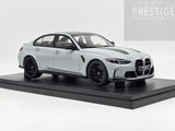 GT Spirit 2024 BMW M3 CS (G80) Brooklyn Grey Metallic GT510 1:18 Model Car - New