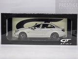 GT Spirit 2007 Mercedes Benz C63 AMG Sedan W204 Diamond White GT928 1:18 - New
