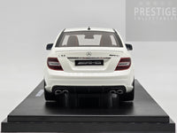 GT Spirit 2007 Mercedes Benz C63 AMG Sedan W204 Diamond White GT928 1:18 - New