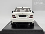 GT Spirit 2007 Mercedes Benz C63 AMG Sedan W204 Diamond White GT928 1:18 - New