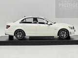 GT Spirit 2007 Mercedes Benz C63 AMG Sedan W204 Diamond White GT928 1:18 - New