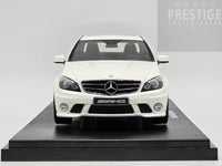 GT Spirit 2007 Mercedes Benz C63 AMG Sedan W204 Diamond White GT928 1:18 - New