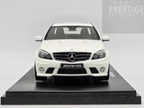 GT Spirit 2007 Mercedes Benz C63 AMG Sedan W204 Diamond White GT928 1:18 - New