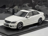 GT Spirit 2007 Mercedes Benz C63 AMG Sedan W204 Diamond White GT928 1:18 - New