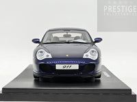GT Spirit 2002 Porsche 911 Carrera 4S Coupe 996.2 Dark Blue Metallic GT938 1:18 - New