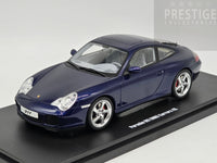 GT Spirit 2002 Porsche 911 Carrera 4S Coupe 996.2 Dark Blue Metallic GT938 1:18 - New