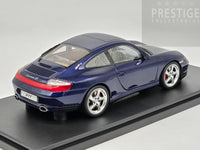 GT Spirit 2002 Porsche 911 Carrera 4S Coupe 996.2 Dark Blue Metallic GT938 1:18 - New