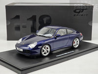 GT Spirit 2002 Porsche 911 Carrera 4S Coupe 996.2 Dark Blue Metallic GT938 1:18 - New
