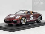 GT Spirit 2019 Porsche 911 Speedster Heritage Edition 991.2 Cherry Red #57 1:18 - New