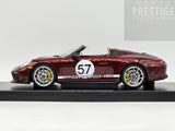 GT Spirit 2019 Porsche 911 Speedster Heritage Edition 991.2 Cherry Red #57 1:18 - New