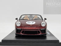 GT Spirit 2019 Porsche 911 Speedster Heritage Edition 991.2 Cherry Red #57 1:18 - New