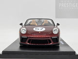 GT Spirit 2019 Porsche 911 Speedster Heritage Edition 991.2 Cherry Red #57 1:18 - New