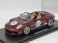 GT Spirit 2019 Porsche 911 Speedster Heritage Edition 991.2 Cherry Red #57 1:18 - New