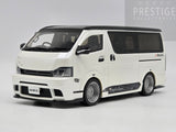 Ottomobile 2008 Toyota Hiace Super GL Custom Pearl White OT1136 1:18 - New