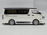 Ottomobile 2008 Toyota Hiace Super GL Custom Pearl White OT1136 1:18 - New