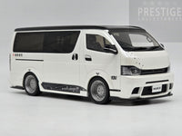 Ottomobile 2008 Toyota Hiace Super GL Custom Pearl White OT1136 1:18 - New