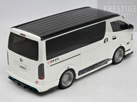 Ottomobile 2008 Toyota Hiace Super GL Custom Pearl White OT1136 1:18 - New