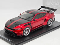 IXO x MCG 2025 Ford Mustang GTD Red Metallic w Silver Wheels 1:18 - New