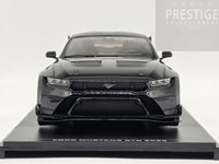 IXO x MCG 2025 Ford Mustang GTD Gloss Black w Gold Wheels 1:18 - New
