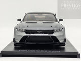 IXO x MCG 2025 Ford Mustang GTD Grey Metallic w Gold Wheels 1:18 - New