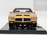 KK-Scale 1972 Pontiac LeMans GTO Coupe Light Brown Metallic 1:18 - New
