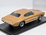 KK-Scale 1972 Pontiac LeMans GTO Coupe Light Brown Metallic 1:18 - New