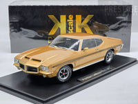 KK-Scale 1972 Pontiac LeMans GTO Coupe Light Brown Metallic 1:18 - New