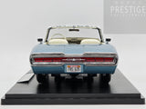 KK-Scale 1966 Ford Thunderbird Convertible, Light Blue Metallic w White Roof 1:18 - New