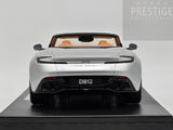 GT Spirit 2023 Aston Martin DB12 Volante Aluminite Silver GT945 1:18 - New