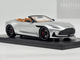 GT Spirit 2023 Aston Martin DB12 Volante Aluminite Silver GT945 1:18 - New