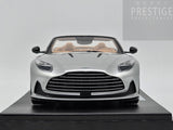 GT Spirit 2023 Aston Martin DB12 Volante Aluminite Silver GT945 1:18 - New