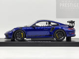 GT Spirit 2018 Porsche 911 GT3 RS Weissach Package 991.2 San Marino Blue 1:18 - New
