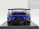 GT Spirit 2018 Porsche 911 GT3 RS Weissach Package 991.2 San Marino Blue 1:18 - New