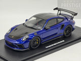 GT Spirit 2018 Porsche 911 GT3 RS Weissach Package 991.2 San Marino Blue 1:18 - New
