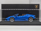 MR Collection 2015 Lamborghini Huracan LP610-4 Spyder Blu Le Mans 1:18 - Preowned