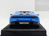 MR Collection 2015 Lamborghini Huracan LP610-4 Spyder Blu Le Mans 1:18 - Preowned
