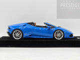 MR Collection 2015 Lamborghini Huracan LP610-4 Spyder Blu Le Mans 1:18 - Preowned
