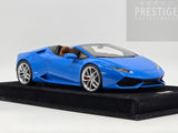 MR Collection 2015 Lamborghini Huracan LP610-4 Spyder Blu Le Mans 1:18 - Preowned