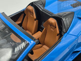 MR Collection 2015 Lamborghini Huracan LP610-4 Spyder Blu Le Mans 1:18 - Preowned
