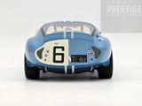 Exoto 1964 Shelby Cobra Daytona "The Prototype" 24hr LeMans #6 Metallic Blue USED