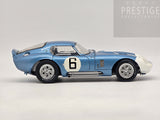 Exoto 1964 Shelby Cobra Daytona "The Prototype" 24hr LeMans #6 Metallic Blue USED