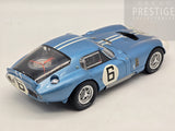 Exoto 1964 Shelby Cobra Daytona "The Prototype" 24hr LeMans #6 Metallic Blue USED