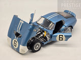 Exoto 1964 Shelby Cobra Daytona "The Prototype" 24hr LeMans #6 Metallic Blue USED