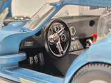 Exoto 1964 Shelby Cobra Daytona "The Prototype" 24hr LeMans #6 Metallic Blue USED