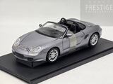 AUTOart/Gate Dealer Edition Porsche Boxster 981 Series 2 Seal Grey Metallic 1:18 - NOS