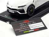 MR Collection 2021 Lamborghini Urus Bianco Monocerus ONE OFF Atelier 1:18 - Preowned