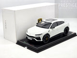 MR Collection 2021 Lamborghini Urus Bianco Monocerus ONE OFF Atelier 1:18 - Preowned